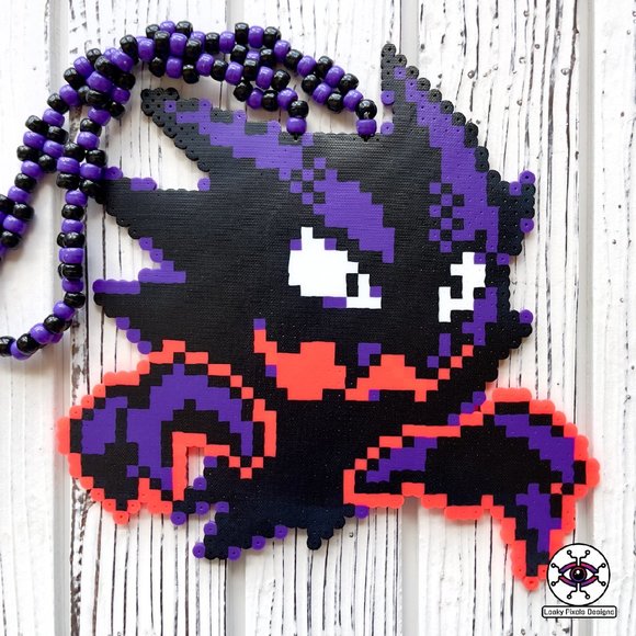 Haunter Perler Necklace - Picture 1 of 6